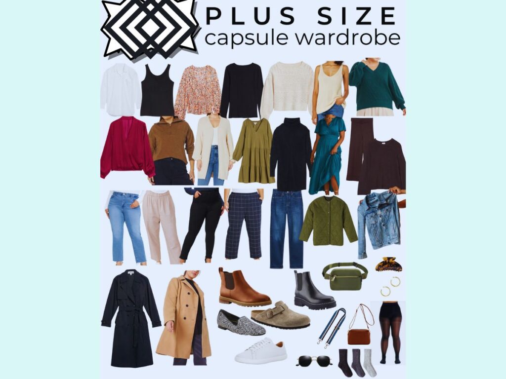 Plus-Size Capsule Wardrobe