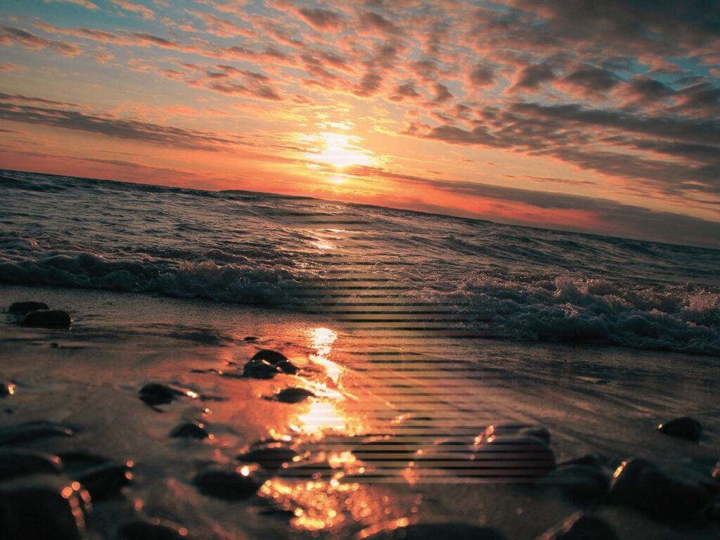 Lake Michigan.